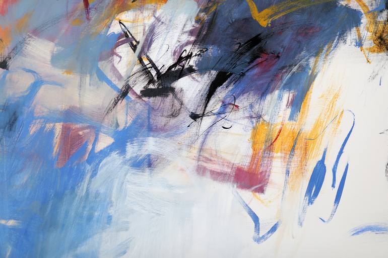 Original Abstract Expressionism Abstract Painting by Francesco  D'Adamo