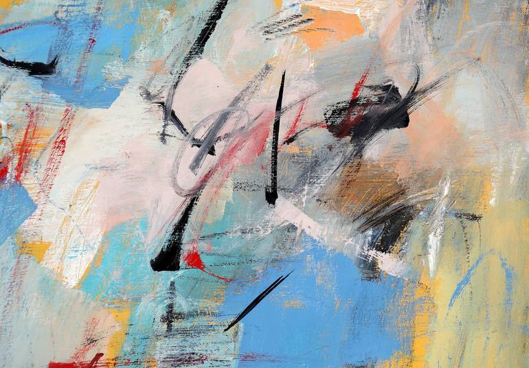 Original Abstract Expressionism Abstract Painting by Francesco  D'Adamo