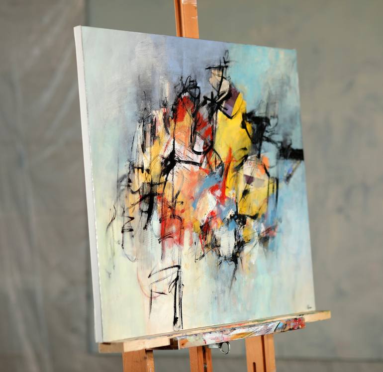 Original Abstract Painting by Francesco  D'Adamo