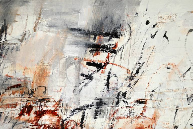 Original Abstract Expressionism Abstract Painting by Francesco  D'Adamo