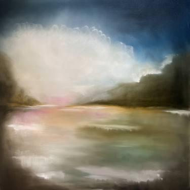 Original Abstract Landscape Paintings by Sarah Campbell-Lloyd