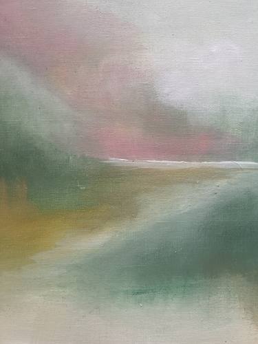 Original Abstract Expressionism Landscape Painting by Sarah Campbell-Lloyd