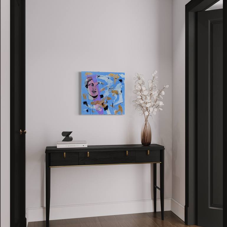 Original Expressionism Abstract Painting by William Lessig