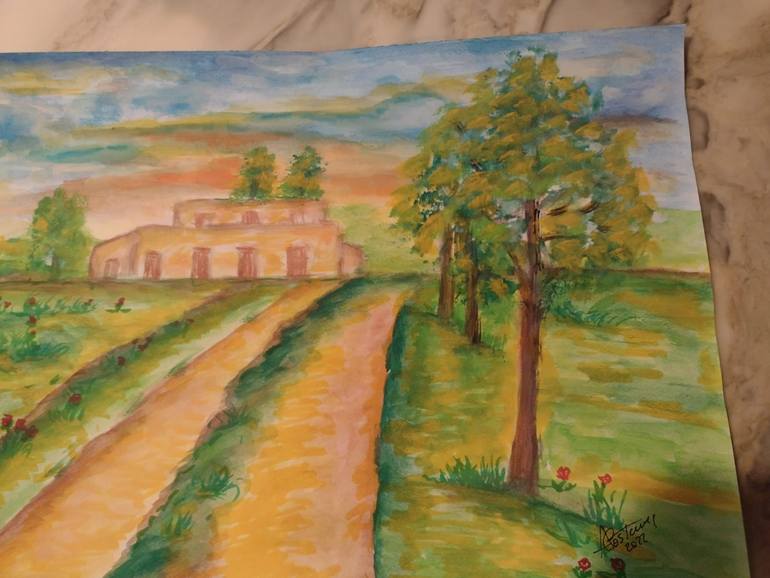 Original Contemporary Landscape Painting by Alessandro Costanza
