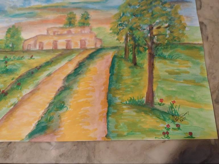 Original Contemporary Landscape Painting by Alessandro Costanza