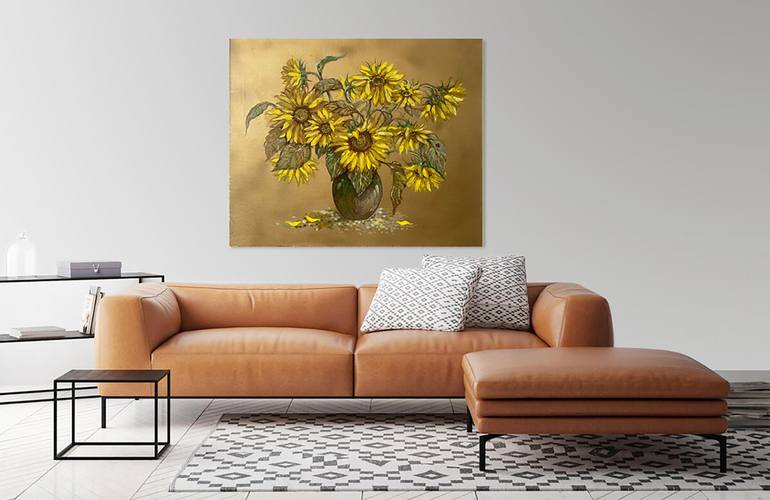 Original Fine Art Floral Painting by Marianna Nerozna