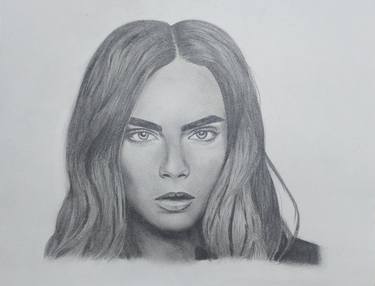 Print of Portrait Drawings by Daria Stepanova