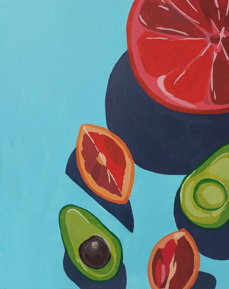 Print of Pop Art Still Life Paintings by Daria Stepanova