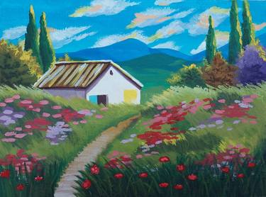 Original Landscape Paintings by Daria Stepanova