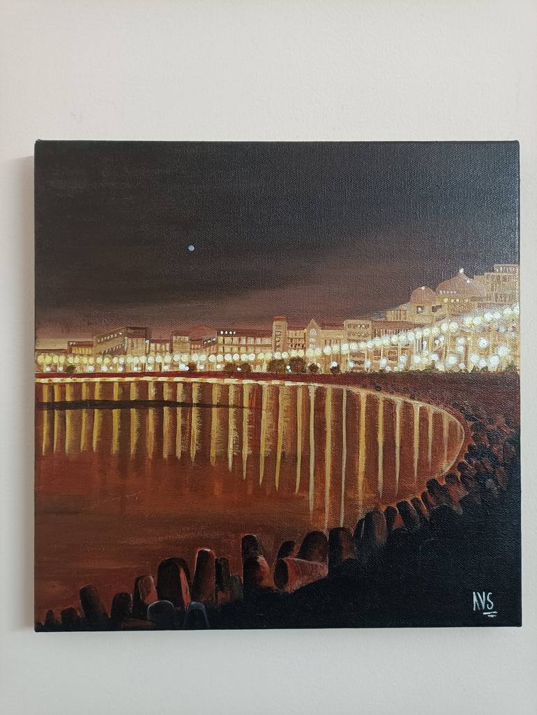 Original Realism Beach Painting by Anita Sure