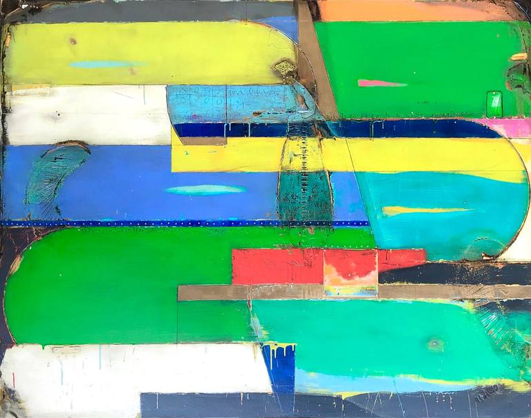 Original  Painting by rey alfonso
