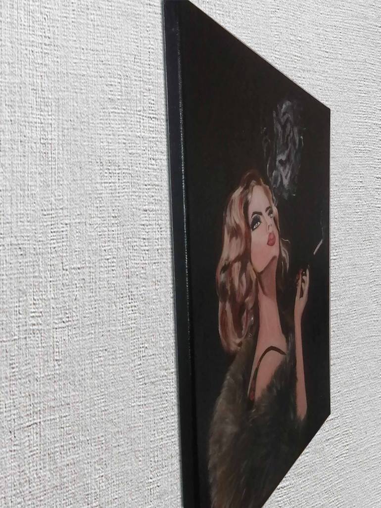 Original Figurative Women Painting by Yulya Zhmaylova