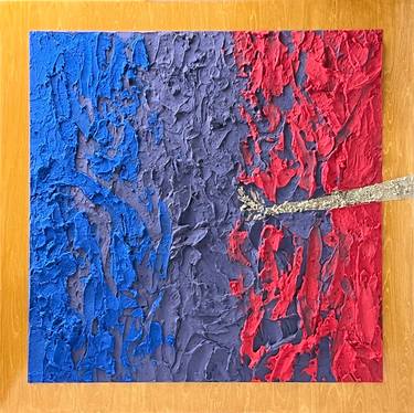 Original Abstract Political Paintings by Michael Mercier