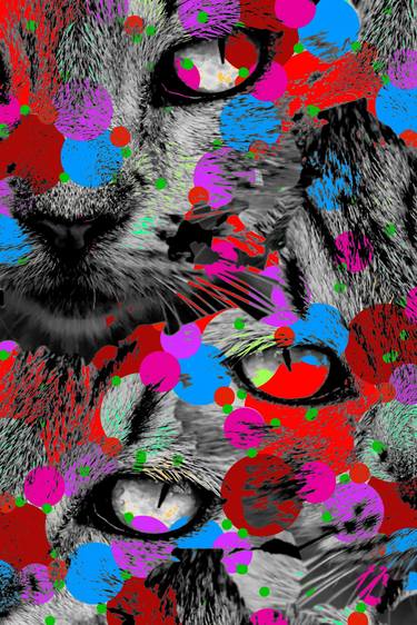 Original Abstract Expressionism Animal Digital by Sergio Cerezer