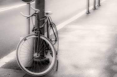 Original Abstract Expressionism Bicycle Photography by Sergio Cerezer