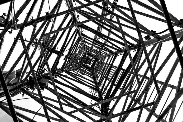 Original Architecture Photography by Sergio Cerezer | Abstract Expressionism Art on Paper | Angles, Rectangles and Squares
