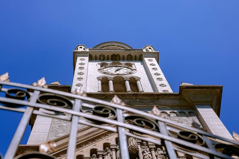 Original Architecture Photography by Sergio Cerezer | Art Nouveau Art on Paper | Angles, Rectangles and Squares