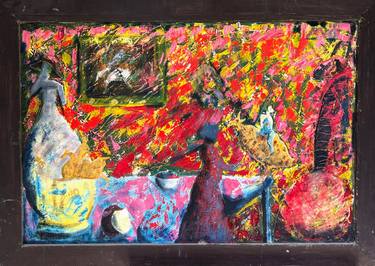 Original Expressionism Home Paintings by Melih Ozuysal