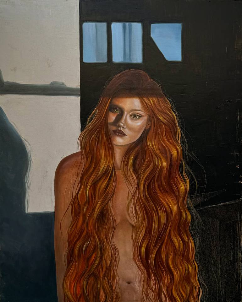 Print of Contemporary People Paintings by Katsiaryna Budzko