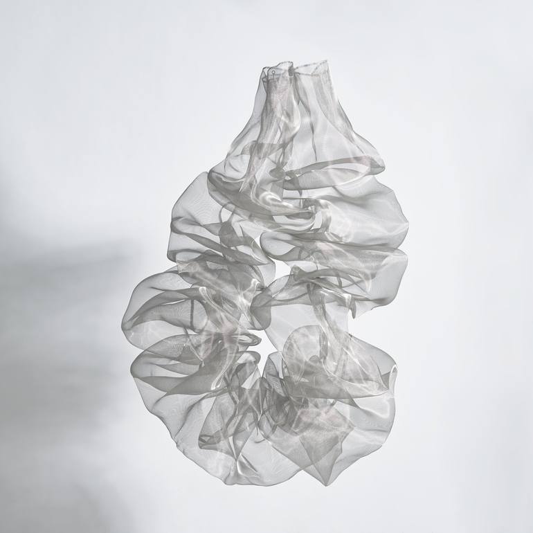 Original Kinetic Abstract Sculpture by Almudena Torró