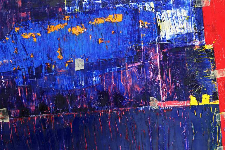 Original Abstract Expressionism Abstract Painting by Dragan ŠIjačKi