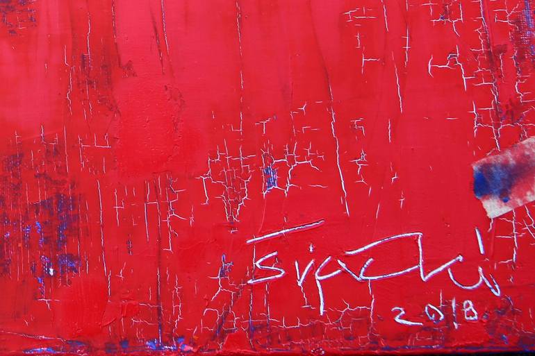 Original Abstract Expressionism Abstract Painting by Dragan ŠIjačKi
