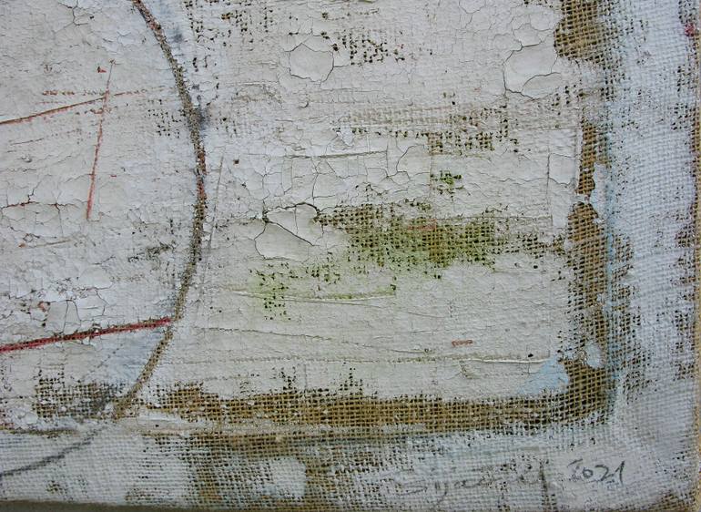 Original Minimalism Abstract Painting by Dragan ŠIjačKi