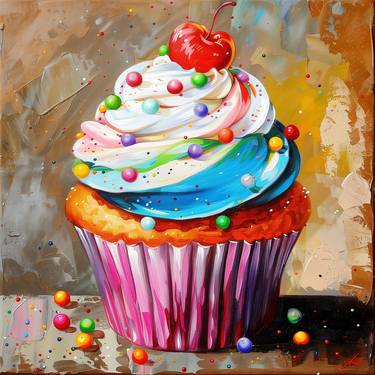 Original Food & Drink Painting by Anastasia Tversky