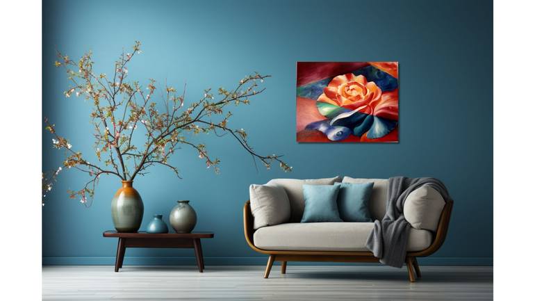 Original Abstract Expressionism Abstract Painting by Anastasia Tversky