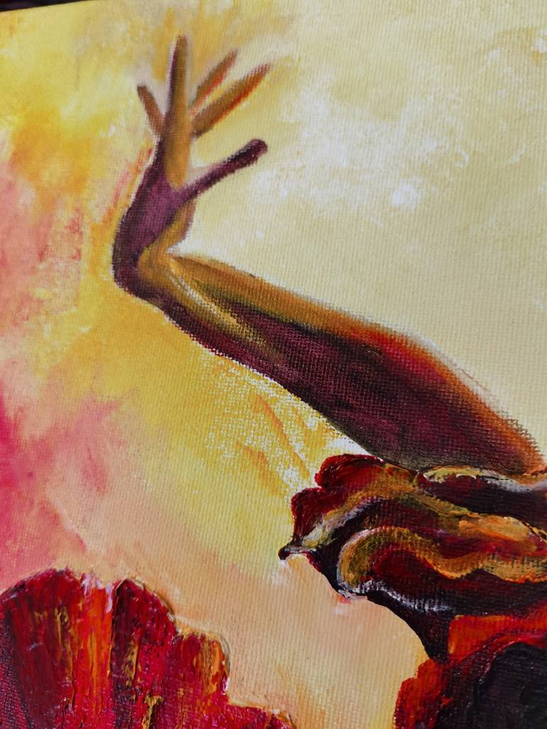 Original Abstract Expressionism Women Painting by Anastasia Tversky