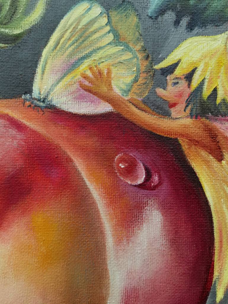 Original Surrealism Fantasy Painting by Anastasia Tversky