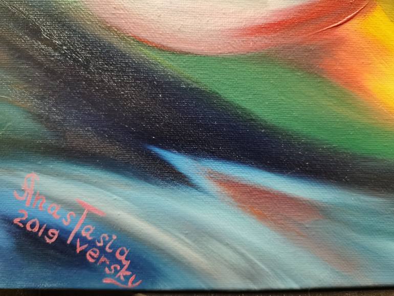 Original Abstract Music Painting by Anastasia Tversky