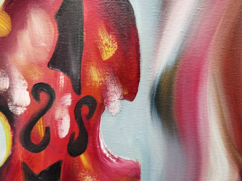 Original Abstract Music Painting by Anastasia Tversky