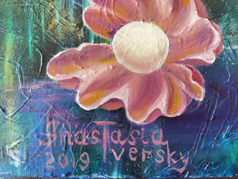 Original Abstract Animal Painting by Anastasia Tversky