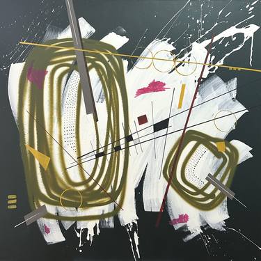 Original Contemporary Abstract Paintings by Andre Prado