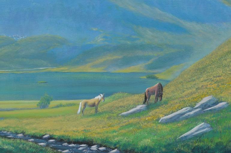 Original Realism Landscape Painting by Eoghan Osuilleabhain