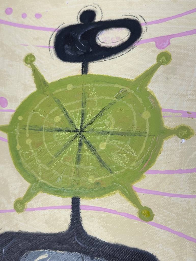 Original Contemporary Abstract Painting by Hilber Nelson
