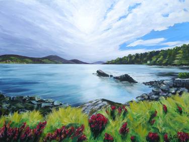 Original Impressionism Landscape Paintings by Suzanne Buckley