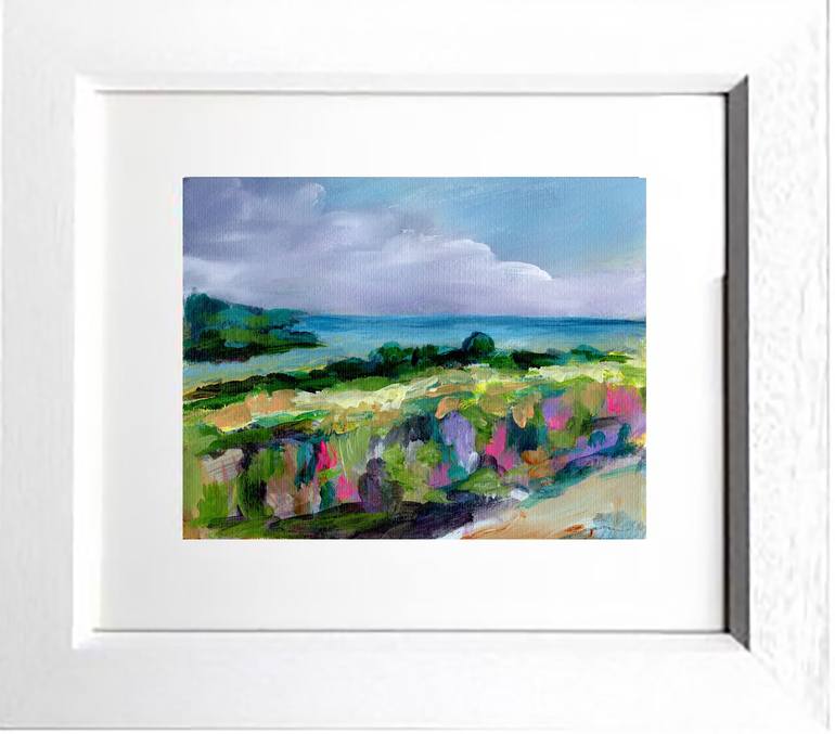 Original Impressionism Landscape Painting by Suzanne Buckley