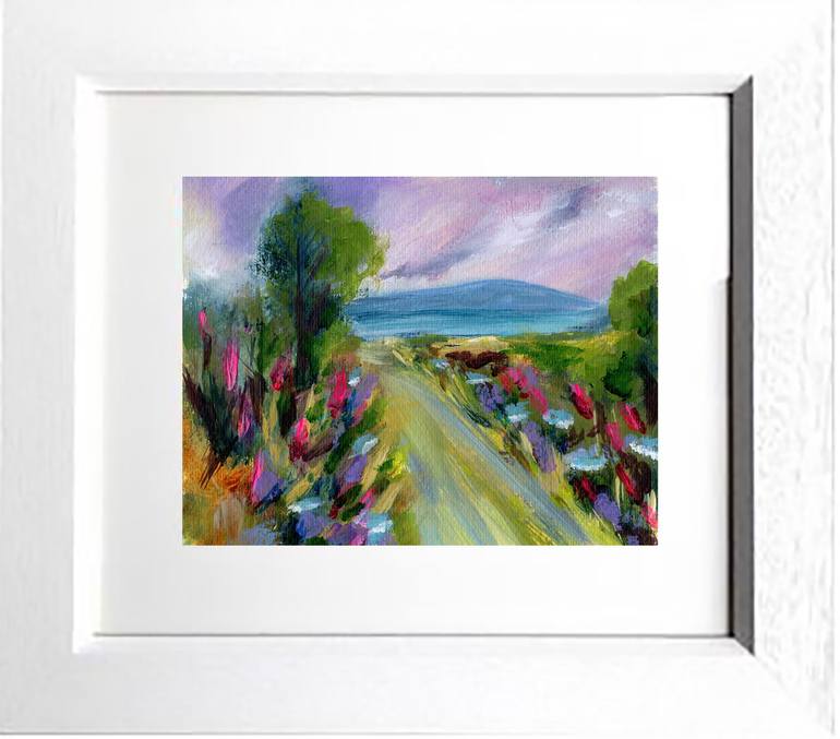 Original Impressionism Landscape Painting by Suzanne Buckley