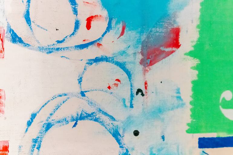 Original Contemporary Abstract Painting by Malvina Sauvage