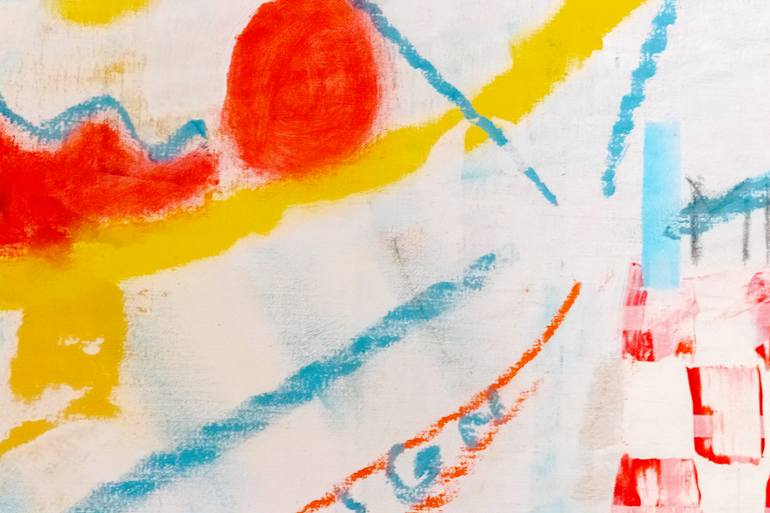 Original Contemporary Abstract Painting by Malvina Sauvage