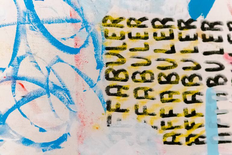 Original Contemporary Abstract Painting by Malvina Sauvage