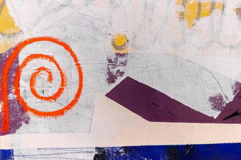 Original Contemporary Abstract Painting by Malvina Sauvage