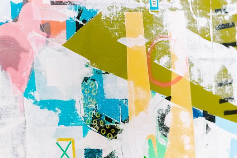 Original Contemporary Abstract Painting by Malvina Sauvage