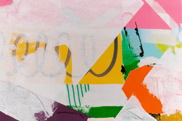 Original Contemporary Abstract Painting by Malvina Sauvage