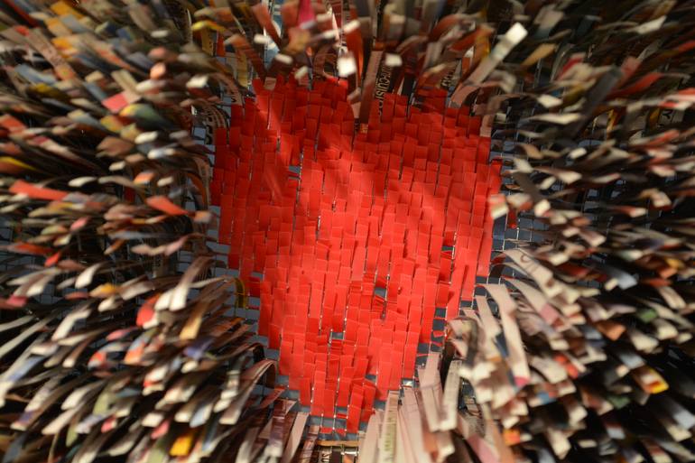 Original Conceptual Humor Sculpture by Malvina Sauvage