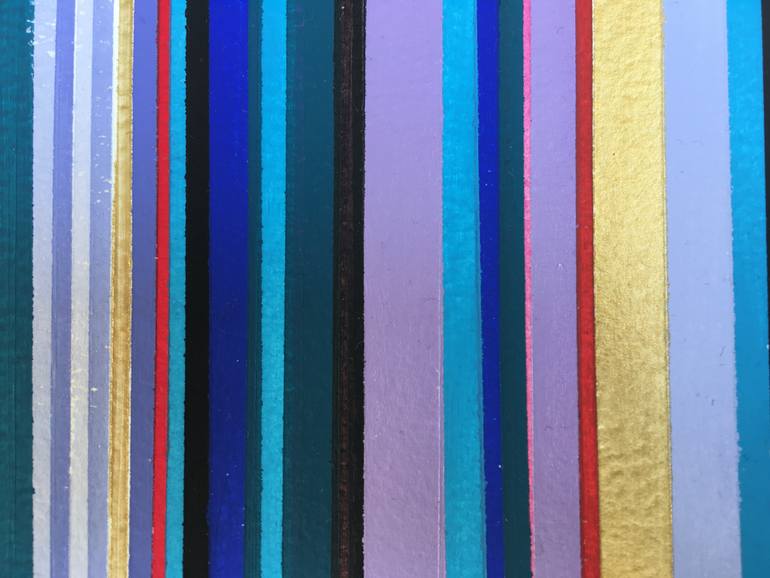 Original Contemporary Abstract Painting by Malvina Sauvage