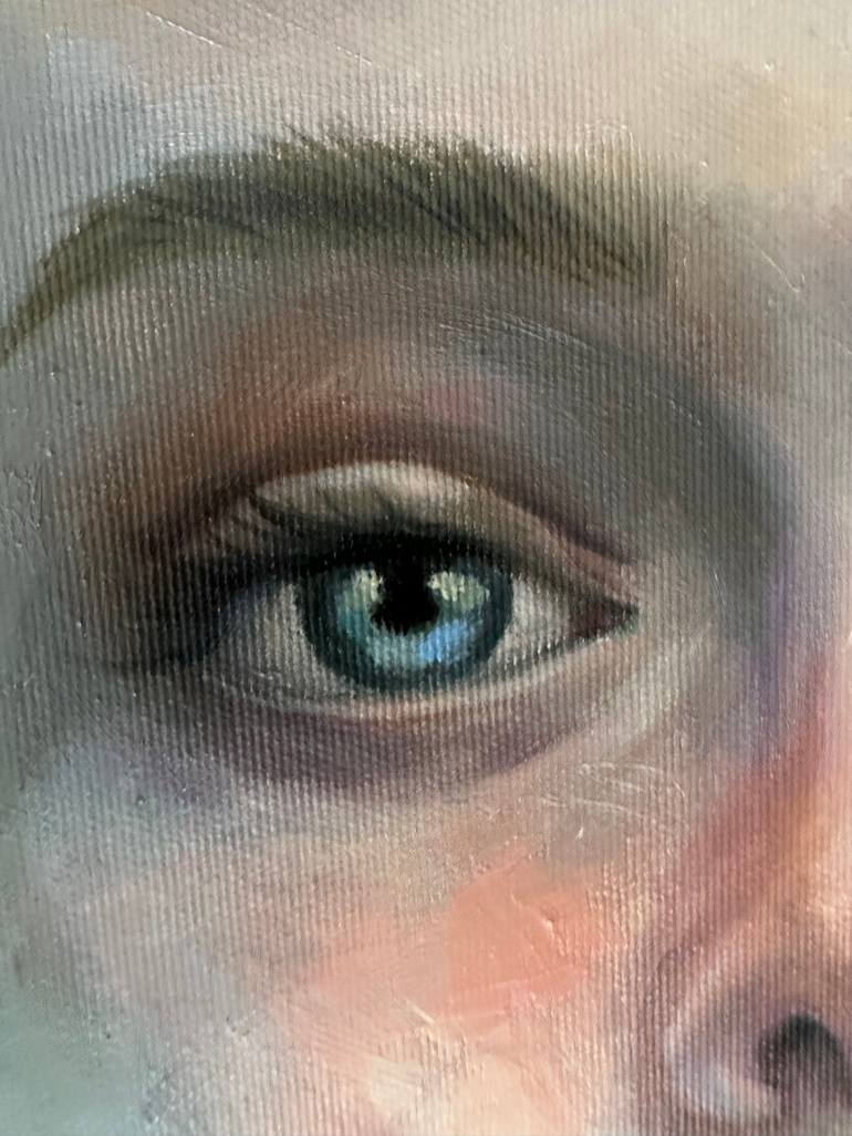 Original Conceptual People Painting by Darya Khus