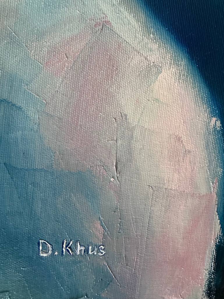 Original Conceptual People Painting by Darya Khus